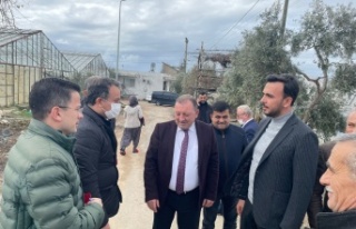 Başkan Toklu'dan çiftçilere geçmiş olsun...