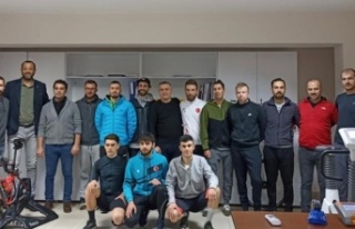 Bisiklet takımlarının testleri ALKÜ'de yapılıyor