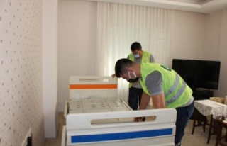 Büyükşehir’den yatalak hastalara otomatik yatak...