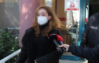 Genç kadın, kira ücretini alamadığı dairenin...