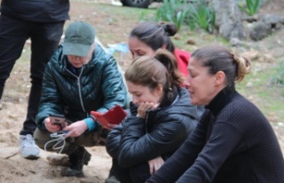 Hayvanseverler iş makinesiyle gömülen kedi ve köpeklere...