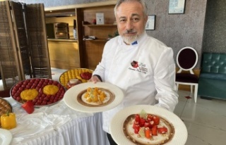 Kaliforniya biberinden baklava Türk mutfağında