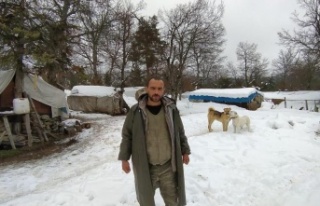 Kar nedeniyle yaylada mahsur kalan aile kurtarıldı