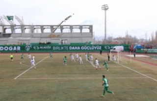 Kestelspor, Iğdır'dan eli boş dönüyor