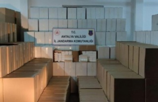 Kontrol noktasında durdurulan tırda 2 milyon TL...