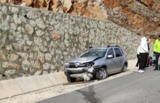 Korkutan trafik kazası: 2 yaralı