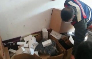 Markette 7 milyon TL’lik kaçak sigara ve uyuşturucu...