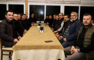 Muhtarlardan Yücel'e hizmet teşekkürü