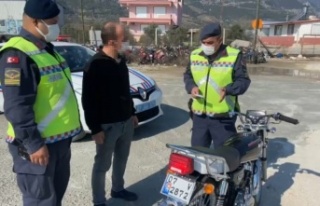 6 yıl önce çalınan motosiklet bulundu