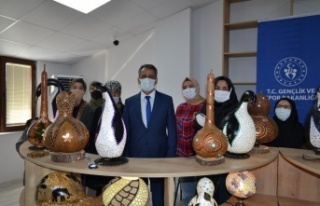 Aksu’da kadınlar el emeklerini sergiledi