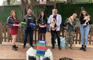 Alanya Belediyesi can dostlarımızın yanında