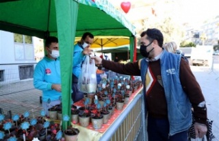 Alanya Belediyesi’nden 14 Şubat sürprizi 