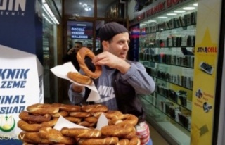 Alanya'da simitçilerden zam isyanı