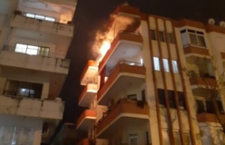 Alanya'da yürekleri ağza getiren yangın