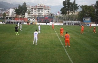 Alanya Kestelspor evinde mağlup oldu