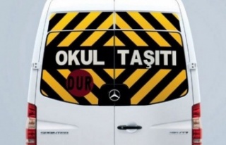 Alanya'nın o bölgelerinde okul servisleri faaliyetlerini...