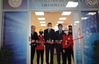 Alanya'ya yeni kütüphane kazandırıldı