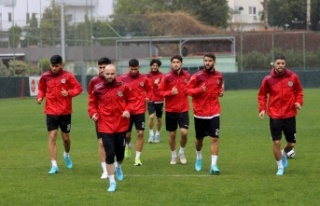 Alanyaspor, Gaziantep FK maçı hazırlıklarına...