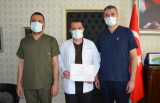 ALKÜ EAH'e organ bağışı teşekkürü