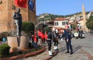 Atatürk’ün Alanya’ya gelişinin 87. yıl dönümü...