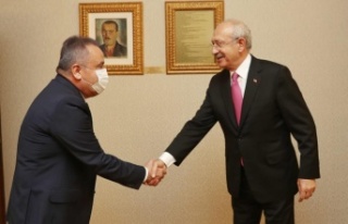 Başkan Böcek CHP Genel Başkanı Kılıçdaroğlu...