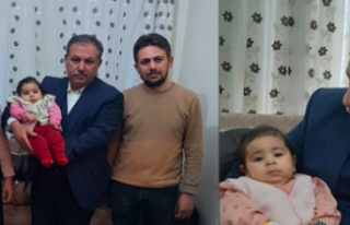 Başkan Özeren'den Ela bebeğe destek