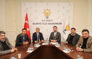 Başkan Özkan'dan Mustafa Toklu'ya ziyaret