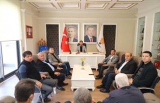 Başkan Toklu'yu ziyaret ettiler