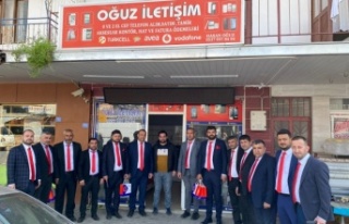 Bayır, esnaf ziyaretlerine devam ediyor