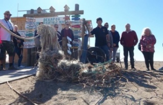 Dünyanın dört bir yanından gelen karavancılar...