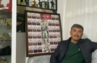 İdlib şehidin anıları baba ocağında yaşatılıyor