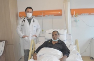 Kontrolleri aksattı kalbinde portakal büyüklüğünde...