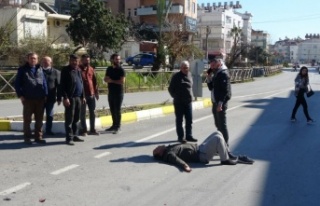 Otomobil ile motosiklet çarpıştı: 1 yaralı