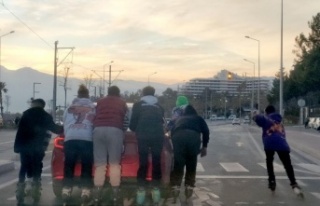 Patenli gençlerden ölüme davetiye