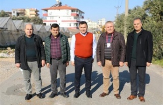 Payallar'da o yol sil baştan yenileniyor