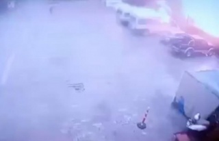 Yakınına yıldırım düşen kadın bacağından...