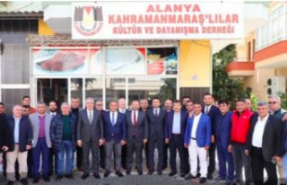 AK Parti heyetinden Alanya’da hemşehri derneklerine...