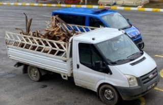 Alanya'da yarım tonu geçkin demir çaldı,...