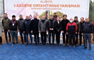 Alanya 2. Kademe Oryantiring Yarışması sona erdi 