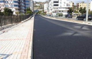 Alanya Belediyesi'nden sıcak asfalt atağı