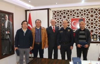 Alanya'da Müdür Patat’tan emekli olan polislere...