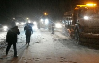 Antalya-Konya karayolu araç trafiğine kapatıldı