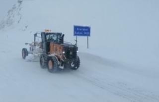 Antalya-Konya karayolunda kar yağışı başladı