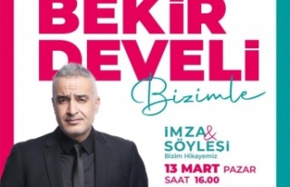 Bekir Develi ile Bizim Hikayemiz, Kepez Kitap Fuarı’nda