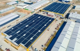 Bir firma daha fabrika çatısına GES kurdu