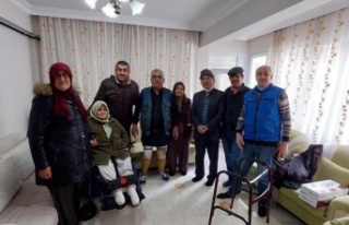 Diyabet nedeniyle bacakları kesilen hasta, protez...