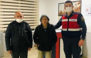 Kayıp zihinsel engelli vatandaşı jandarma buldu