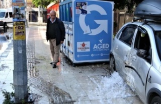 Kaza sonrası şelale gibi su aktı, bakan şaştı...