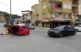 Korkutan kaza: 1 yaralı