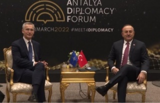 NATO Genel Sekreteri Stoltenberg, Bakan Çavuşoğlu...